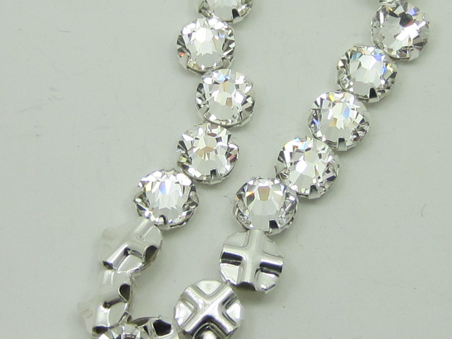 36 pcs. SEW ON/SETTING 30ss (6mm) CRYSTAL PRECIOSA Rhinestones